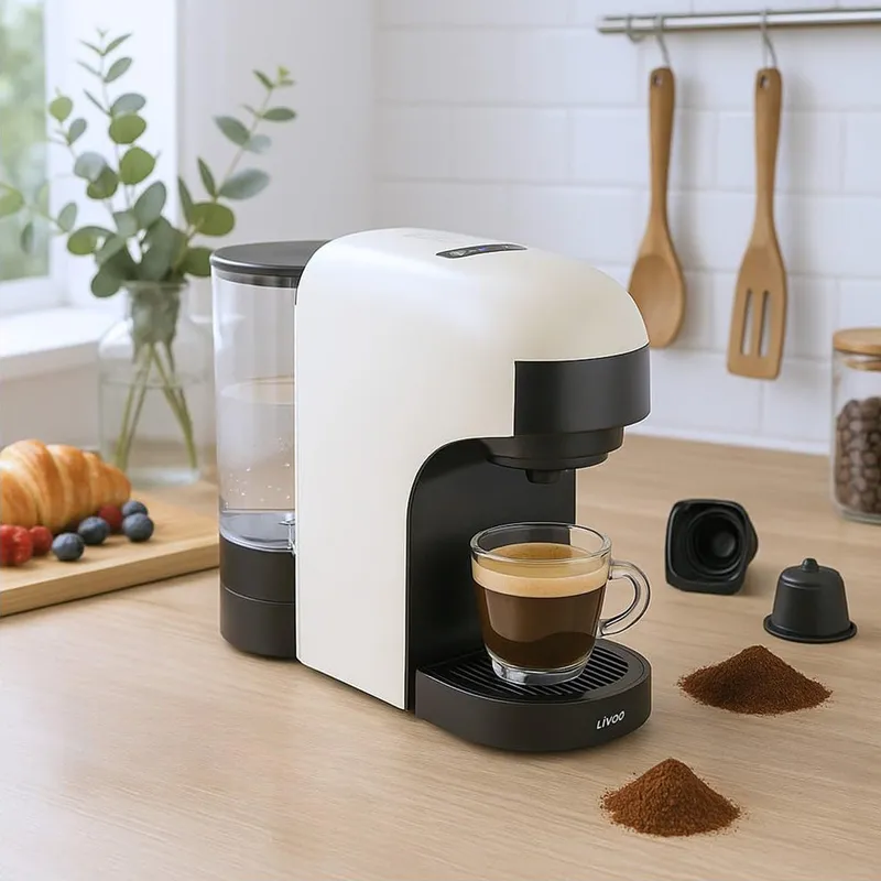 Machine à café multi-capsules – compatible plusieurs formats de capsules