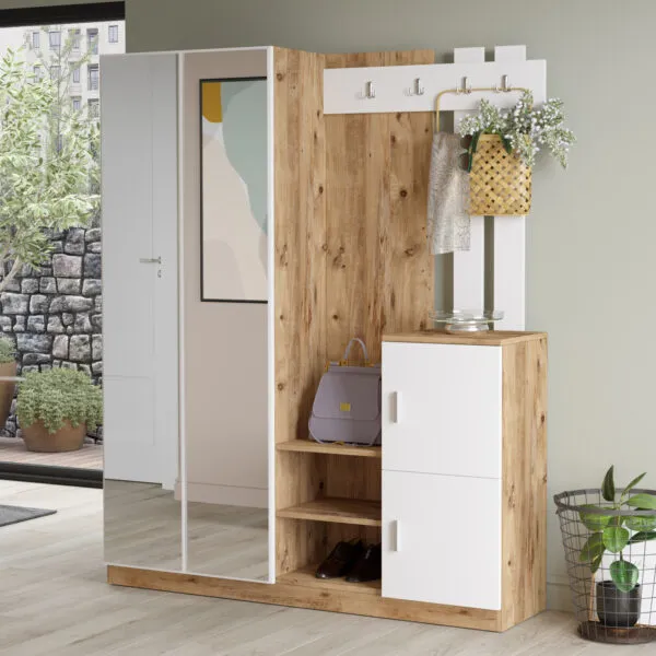 Meuble de couloir bois DD8-AW