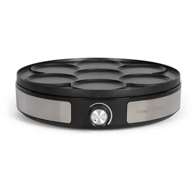 Crêpière réversible 1 crêpe ou 7 mini crêpes 1500W LIVOO antiadhésive DOP247