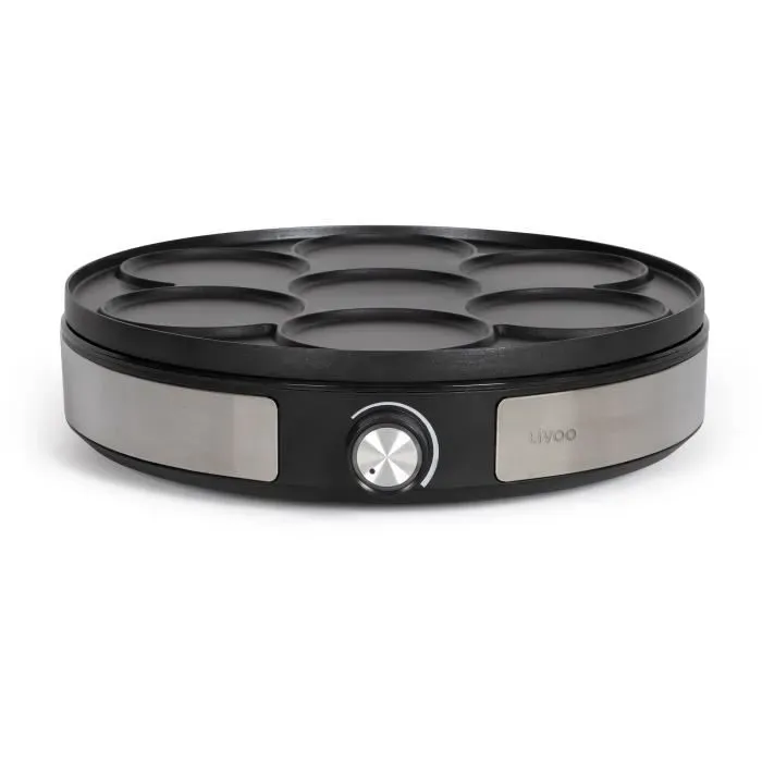Crêpière réversible Livoo 1500 W antiadhésive