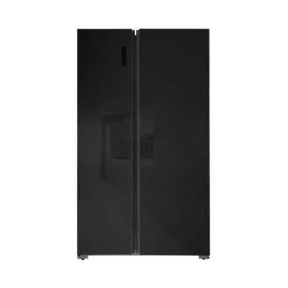 Réfrigérateur américain 502L DeRosso noir No Frost