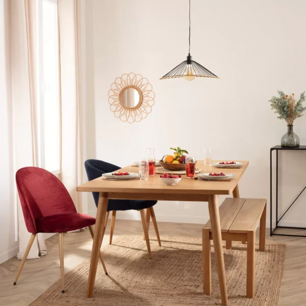 Chaise Slano Velour Terrakota – Image 4