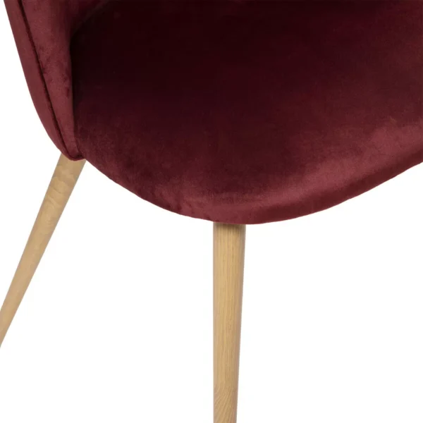 Chaise Slano Velour Terrakota – Image 2