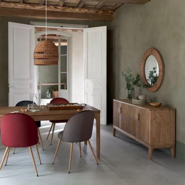 Chaise Slano Velour Terrakota – Image 3