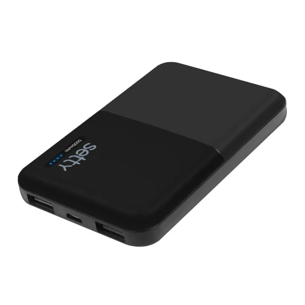 Batterie de secours 5000 mAh Setty TFPW0002 Noire