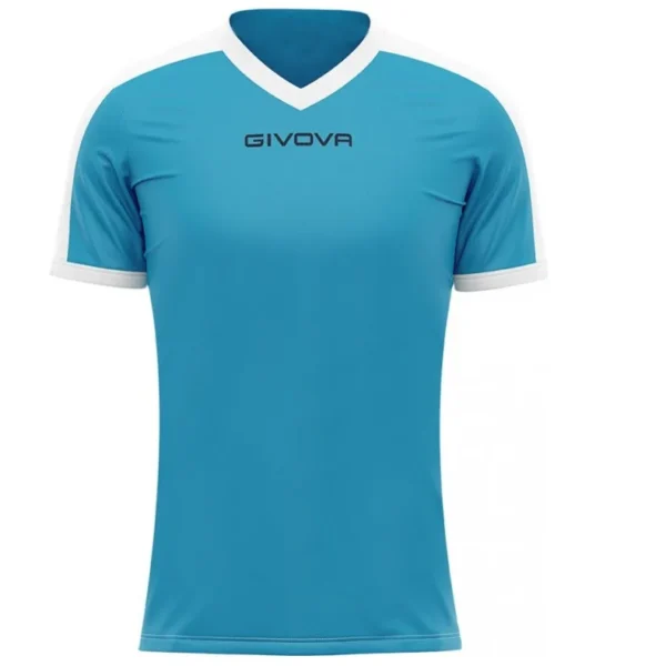 Maillot Givova Revolution MAC04-0503 Bleu Ciel Blanc