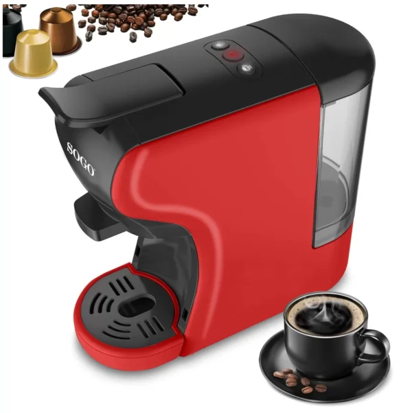 Cafetière multi capsules Caf and Go ST-504 Rouge Noir – Image 6