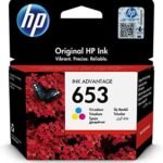 CARTOUCHE D'ENCRE HP 653 3 COULEURS 200 PAGES