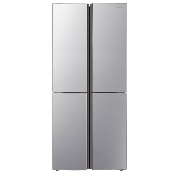 Réfrigérateur 427L Hisense RQ515N4AD1 4 portes Noir Silver – Image 9