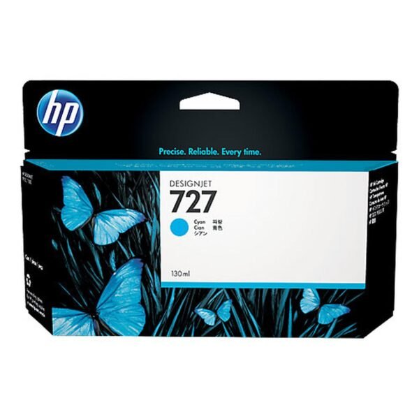 CARTOUCHE D'ENCRE HP DESIGNJET 727 CYAN 130ML