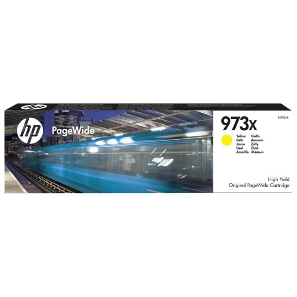 CARTOUCHE D'ENCRE HP 973X JAUNE 7000 PAGES