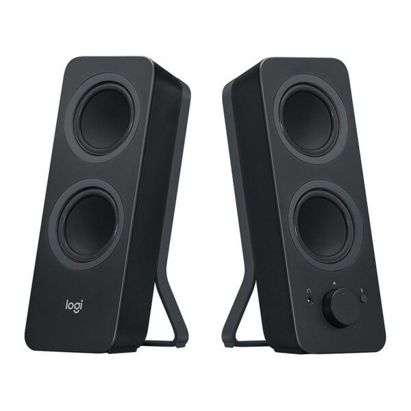 Enceintes 2.0 Logitech Multimédia Speakers Z207 60 Watts Bluetooth Noir