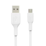 Câble recharge Micro-USB Blanc 1m