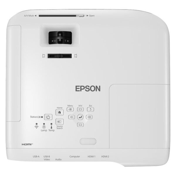Vidéoprojecteur Epson EB-FH52 -  4000 Lumens  - HDMI/VGA/USB - Wi-Fi/Miracast - HP 16 Watts – Image 2