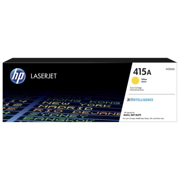 TONER HP 415A JAUNE 2100 PAGES