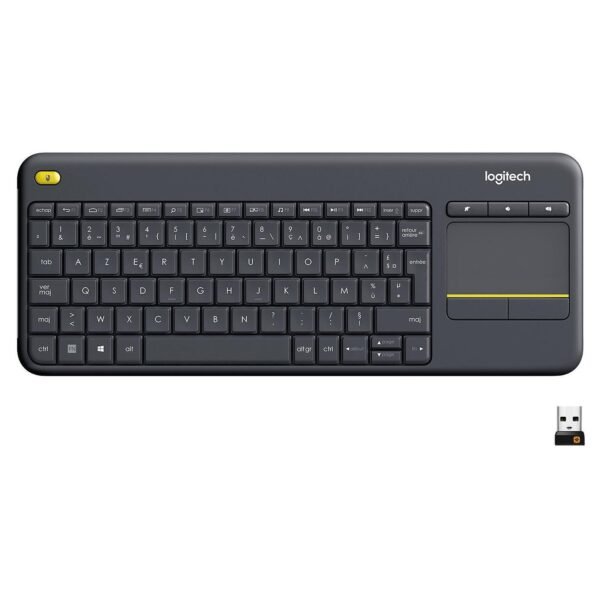 Clavier sans fil avec pavé Tactil Logitech K400 Plus
