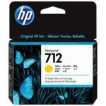 CARTOUCHE D'ENCRE HP 712 JAUNE