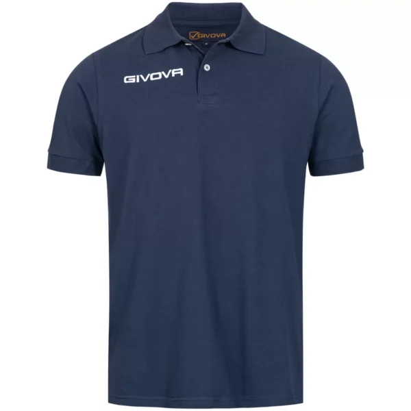 Polo piqué coton Givova Summer MA005-0004 Marine – Image 2