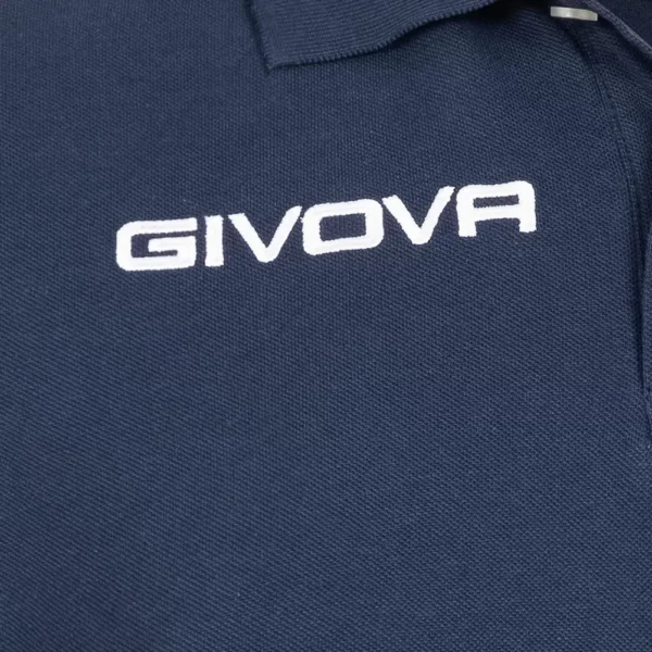 Polo piqué coton Givova Summer MA005-0004 Marine – Image 5