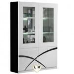 Milano Vitrine 2P  	118 × 181 × 46 cm