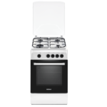 Cuisinière 4 feux Ocean OCGM5640WEC1CE Four à Gaz Blanc