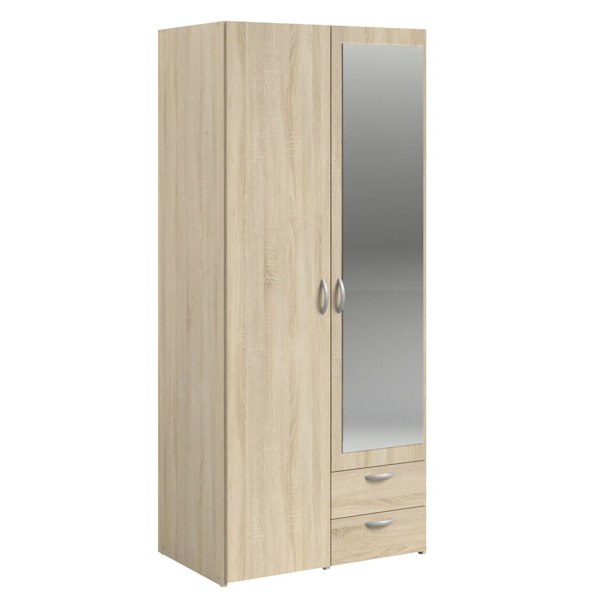 Armoire 2 portes Daily 81x85x51 cm Chêne Sonoma – Image 2