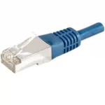 Câble RJ45 2 mètres catégorie 6 F/UTP Bleu