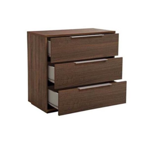 COMMODE SIMPLE MARRON