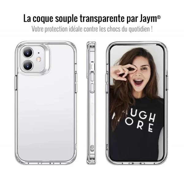 Coque transparente Jaym compatible Samsung Galaxy A14 – Image 3