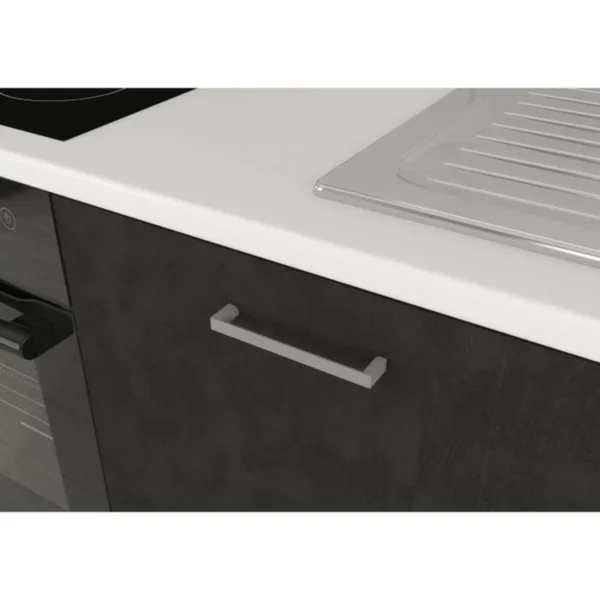 Cuisine complète PREGO 270 cm Gris Chromix – Image 4