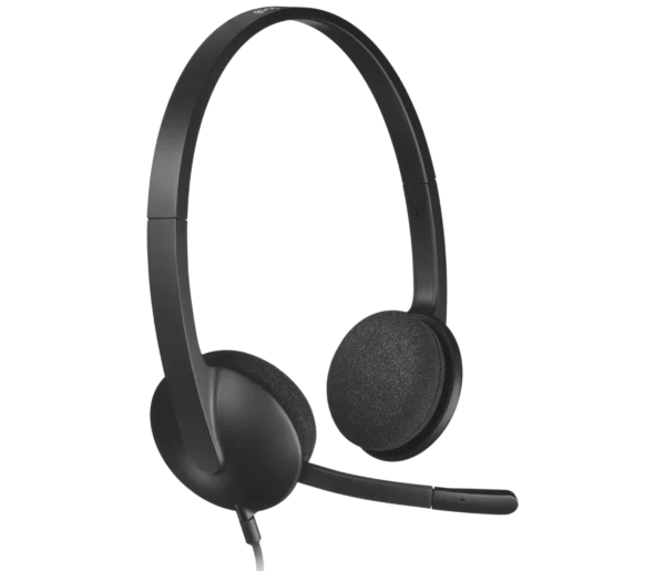 Casque-micro filaire USB Logitech Headset H340 – Image 4