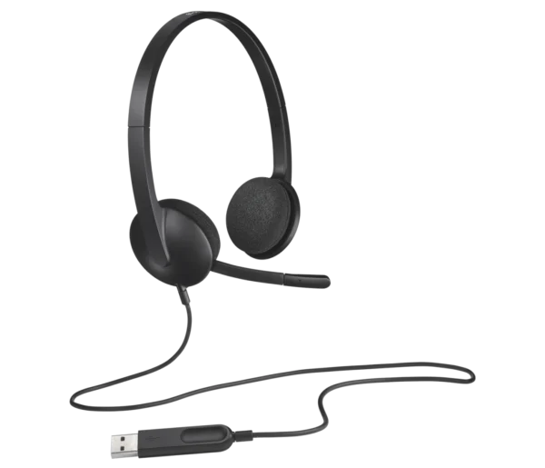 Casque-micro filaire USB Logitech Headset H340