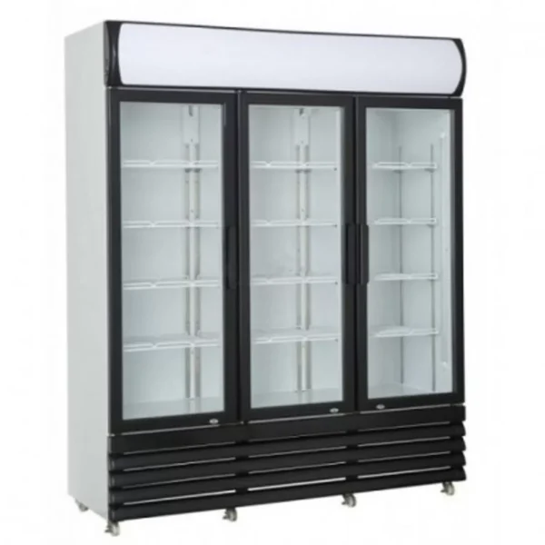 Vitrine Boissons 1065L Eversteel EVS-SC3D1065-I