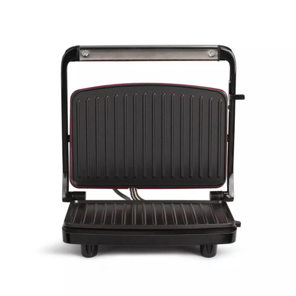 Grill viandes panini 750W DOC232R Livoo Rouge – Image 2