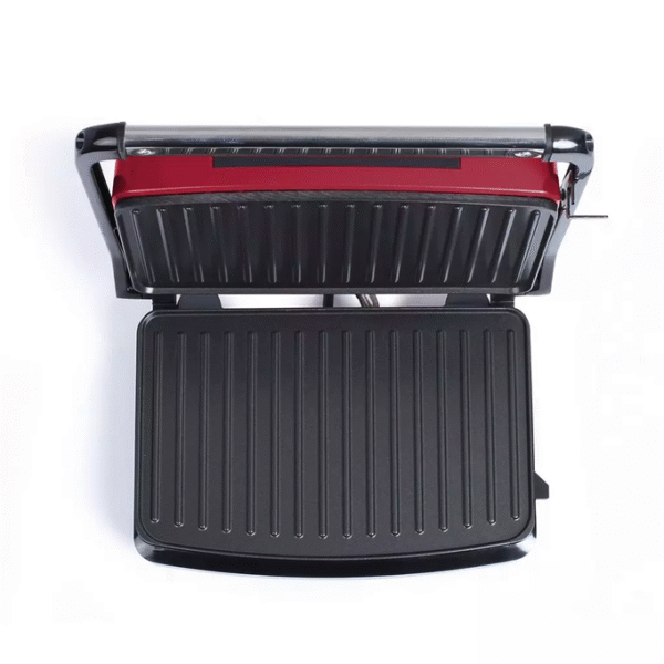 Grill viandes panini 750W DOC232R Livoo Rouge