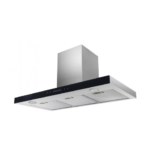 HOTTE DECORATIVE 90CM AVEC FILTRE A CHARBON - NOIR- FROMATIC FHOT93DECON