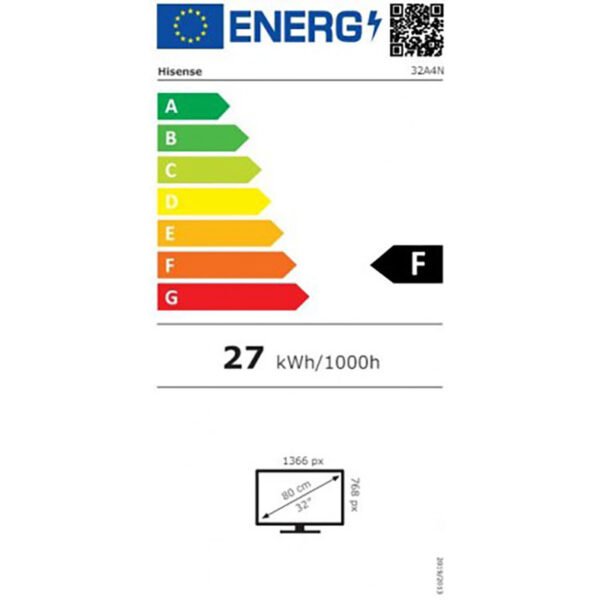 Téléviseur 32" Hisense 32A4N Smart TV Wifi – Image 3