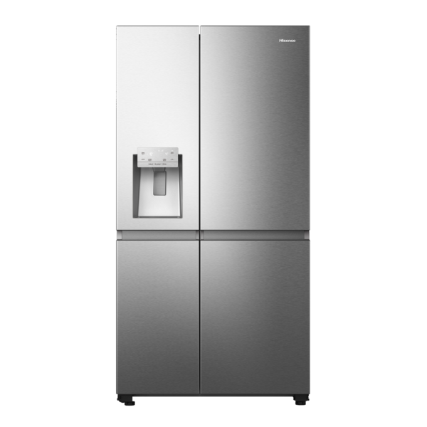 Réfrigérateur américain Connecté 632L Hisense RS818N4TIE Silver