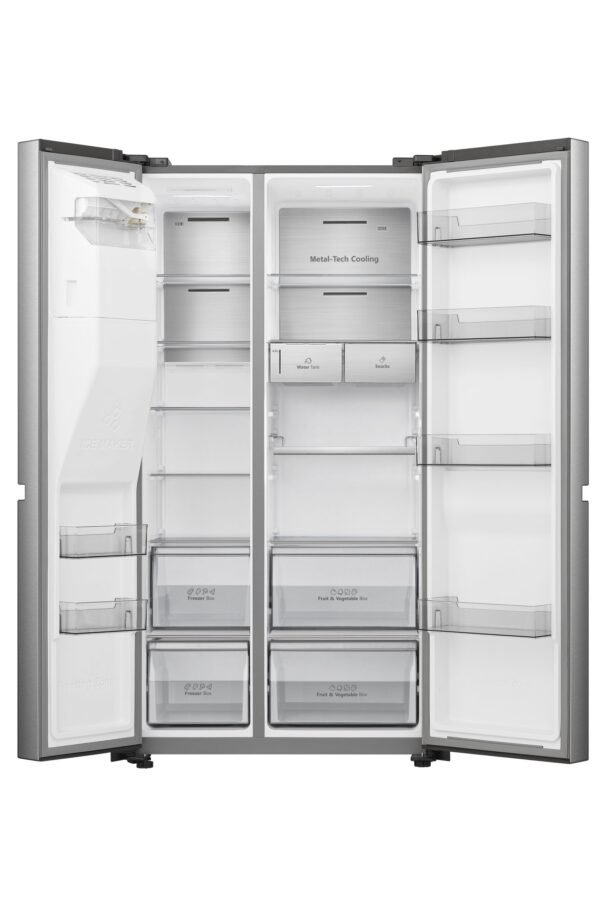 Réfrigérateur américain Connecté 632L Hisense RS818N4TIE Silver – Image 6
