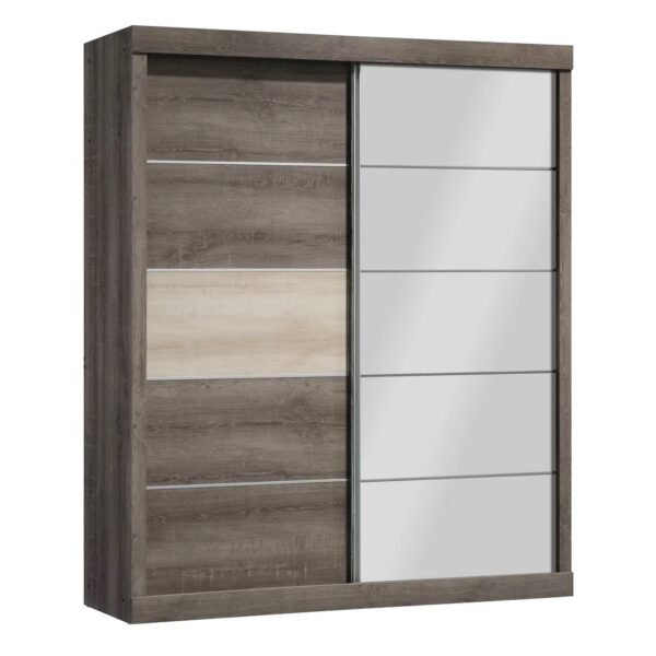 Armoire 2 portes coulissantes MH 9271 ACM 183x63x219 cm