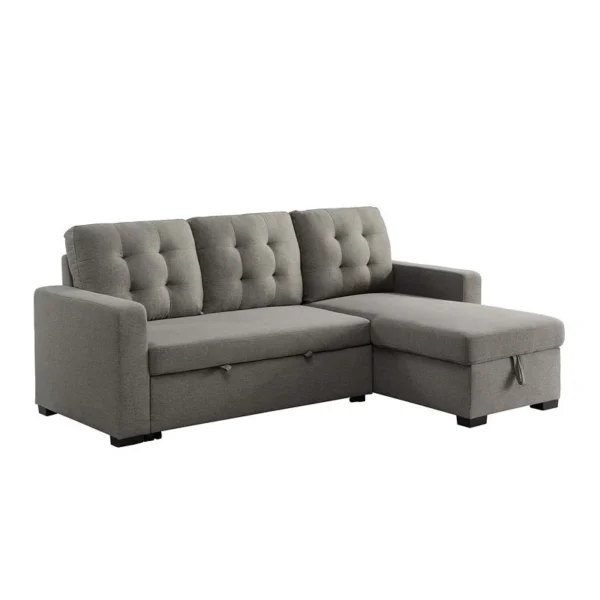 Canapé d'ange convertible YL-90314 210x136x88 cm Gris