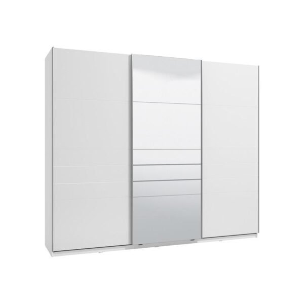 Armoire portes coulissantes Mondego 270 170×66×225 cm Blanc – Image 6
