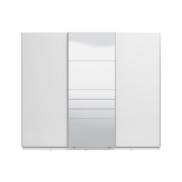 Armoire portes coulissantes Mondego 270 170×66×225 cm Blanc
