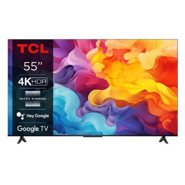 Téléviseur 55" TCL 55V6B  4K Google TV  Wi-Fi/Bluetooth