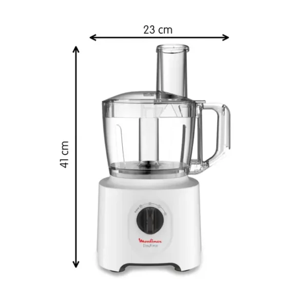 Robot multifonction 1.4L Moulinex Easy Force FP246110 Blanc – Image 2