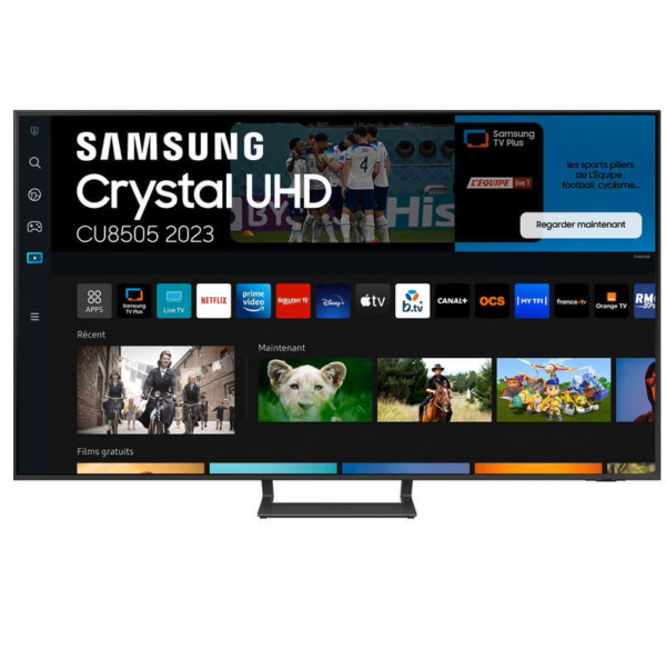 Téléviseur 55" Samsung TU55CU8505 4K Smart Tv