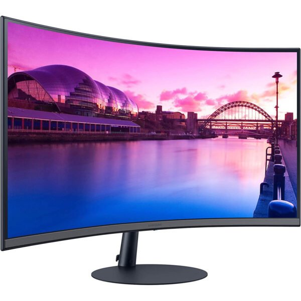 Ecran incurvé 32'' Samsung LS32C390EAUXEN VGA/HDMI Haut-parleurs Noir – Image 2