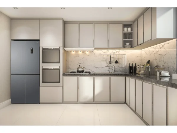 Réfrigérateur multi-portes 470L TCL RP470CXE0 Gris – Image 2