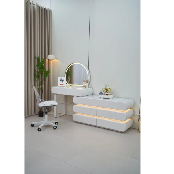 Coiffeuse LED avec Fauteuil -2203 – Image 9
