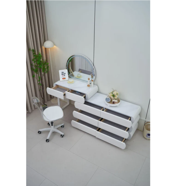 Coiffeuse LED avec Fauteuil -2203 – Image 2